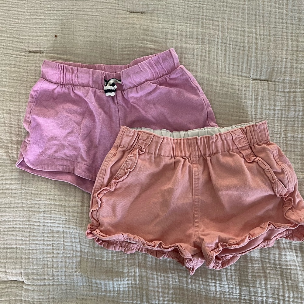 Crewcuts Pink Shorts Set, sz 7